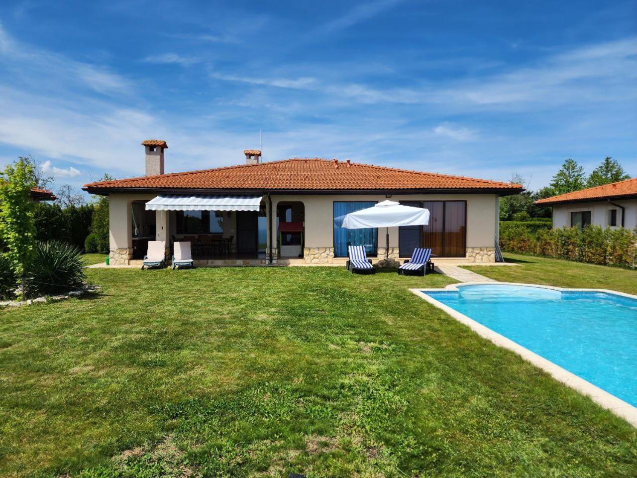Private Villa 102 With Heated Pool In Blacksearama Balçık Dış mekan fotoğraf